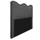 Cabeceira King Bari P02 195 Cm Para Cama Box Linho - Doce Son