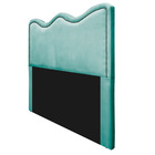 Cabeceira King Bari P02 195 Cm Para Cama Box Suede - Doce Son