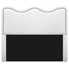 Cabeceira King Bari P02 195 Cm Para Cama Box Suede - Doce Son