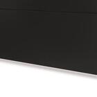 Cabeceira King Bia 195cm Laminado Preto – Fdecor