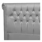 Cabeceira King Brescia P04 195 Cm Suede - Doce Sonho Móveis -