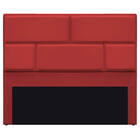 Cabeceira King Brick P02 195 Cm Para Cama Box Corano - Amaren