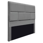 Cabeceira King Brick P02 195 Cm Para Cama Box Corano - Doce S