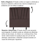 Cabeceira King Cama  Box Estofada 195 Cm Emma Suede Marrom