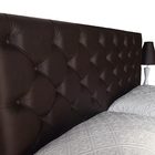 Cabeceira King Capitonê Marrom 195x60 Rbl