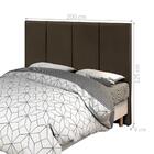 Cabeceira King Com Entrada Usb Chocolate