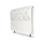 Cabeceira King Daiana 195cm Laminado Branco – Fdecor