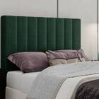 Cabeceira King Dubai - Veludo - Palladium Decor Verde Musgo
