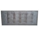 Cabeceira King Durasi 15 Suede Amassado Cinza 195 X 60 Rbl