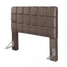 Cabeceira King Estofada 197cm Maily  Chocolate