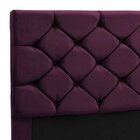 Cabeceira King Estofada Capitône Caribe 195cm P/ Cama Box Pen