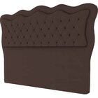 Cabeceira King Estofada Capitône Olivia 195 Cm Para Cama Box