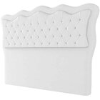 Cabeceira King Estofada Capitône Olivia 195 Cm Para Cama Box