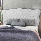 Cabeceira King Estofada Capitône Olivia 195 Cm Para Cama Box