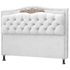Cabeceira King Estofada Com Capitône E Tachas 195 Cm Belize S