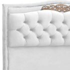 Cabeceira King Estofada Com Capitône E Tachas 195 Cm Belize S