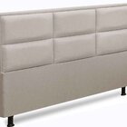 Cabeceira King Estofada Com Frame Praga 195cm Para Cama Box L