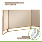 Cabeceira King Estofada Lambri Paropas By Ecosono Bege/palazzo