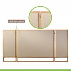 Cabeceira King Estofada Lambri Paropas By Ecosono Bege/palazzo