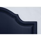 Cabeceira King Estofada Para Cama Box Com Tachas 193x60cm Pro