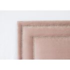 Cabeceira King Estofada Para Cama Box Com Tachas 193x60cm Ret