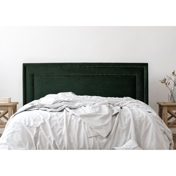 Cabeceira King Estofada Para Cama Box Com Tachas 193x60cm Ret