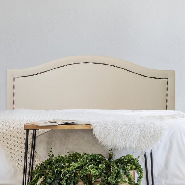 Cabeceira King Estofada Para Cama Box Curva Luxo Com Tachas 1