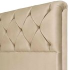 Cabeceira King Estofada Para Cama Box Daiana 195 Cm Suede Tau