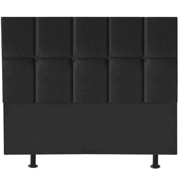 Cabeceira King Estofada Para Cama Box Poliana 195 Cm Suede Pr