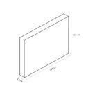 Cabeceira King Estofada Sena Ortobom Bege