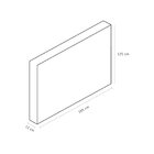 Cabeceira King Estofada Sena Ortobom Marrom