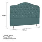 Cabeceira King Florence P04 195 Cm Suede - Amarena Móveis - T