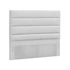 Cabeceira King Greta Branco