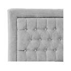 Cabeceira King Iasi P04 195 Cm Suede - Doce Sonho Móveis - Ci