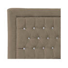 Cabeceira King Iasi P04 195 Cm Suede - Doce Sonho Móveis - Ma