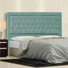 Cabeceira King Iasi P04 195 Cm Suede - Doce Sonho Móveis - Tu