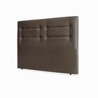 Cabeceira King Isa 195cm Suede Marron – Fdecor