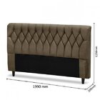 Cabeceira King Istambul Dobuê Castor