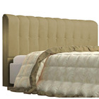 Cabeceira King Kiara 195 Cm Suede Cappucino - D A Decor