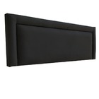 Cabeceira King Lisa Diamond Painel Suede Preto 195 X 60 Rbl