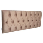 Cabeceira King Luna Suede Liso Mascavo 195 X 80 Rbl