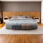 Cabeceira King Maracá Com 2 Mesas De Cabeceira Jb Móveis