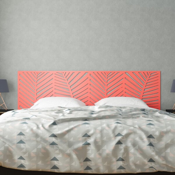 Cabeceira King Maranta - Cor Living Coral