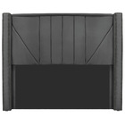 Cabeceira King Minsk P02 195 Cm Para Cama Box Linho - Amarena