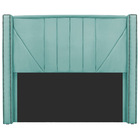 Cabeceira King Minsk P02 195 Cm Para Cama Box Suede - Amarena