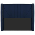 Cabeceira King Minsk P02 195 Cm Para Cama Box Suede - Doce So