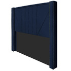 Cabeceira King Minsk P02 195 Cm Para Cama Box Suede - Doce So