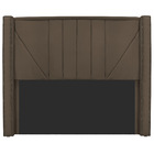 Cabeceira King Minsk P02 195 Cm Para Cama Box Suede - Doce So