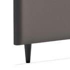 Cabeceira King Murat Cinza