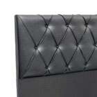 Cabeceira King Murat Cinza